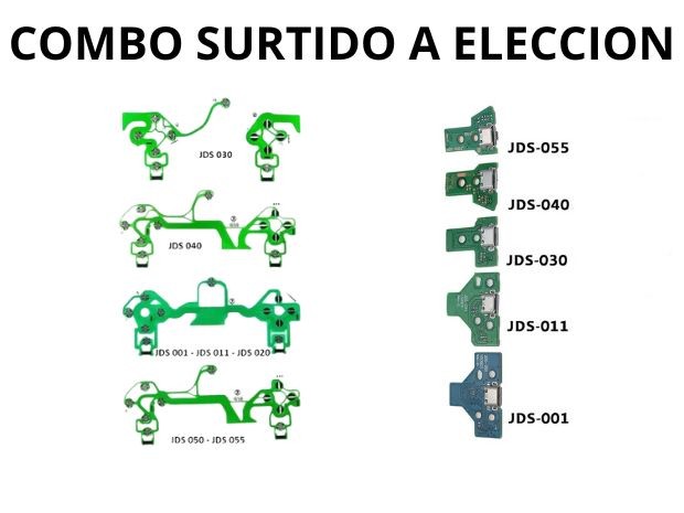 &u+ COMBO SURTIDO FILM MEMBRANA O SOCKET JOYSTICK PS4 X 50